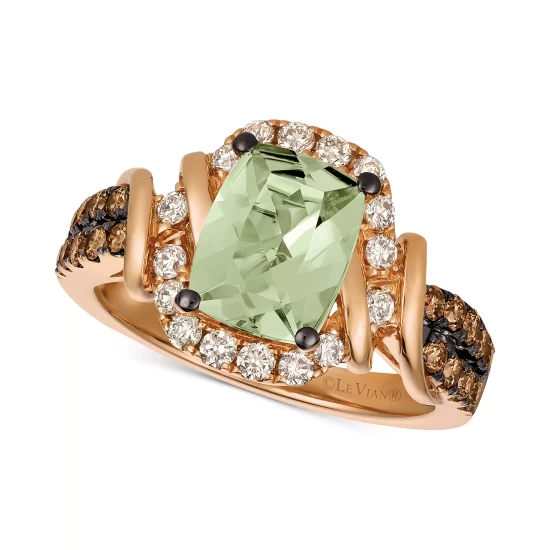 Buy 👍 Le Vian Nude Diamond (1 Ct. T.w.) & Chocolate Diamond (1 Ct. T.w.) Hoop Earrings In 14k White Gold 💯 6 Buy 👍 Le Vian Nude Diamond (1 Ct. T.w.) & Chocolate Diamond (1 Ct. T.w.) Hoop Earrings In 14k White Gold 💯 - Image 4