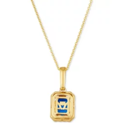 Brand new ⌛ Le Vian Blueberry Tanzanite (1 Ct. T.w.) & Diamond (1/6 Ct. T.w.) Pendant Necklace In 14k Gold, 18 + 2 Extender 14k Honey Gold Pendant 🎁 -Le Vian Shop unnamed file 518