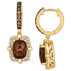 Promo 🎉 Le Vian Nude Diamonds® & Chocolate Diamonds® Fancy Drop Earrings (2-1/2 Ct. T.w.) In 14k Rose, Yellow Or White Gold Rose Gold 🤩