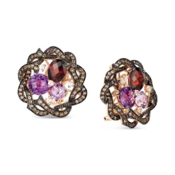 Best Pirce ✔️ Le Vian Chocolate Diamond (1/2 Ct. T.w.) & Nude Diamond (1/3 Ct. T.w.) Abstract 18 Pendant Necklace In 14k Gold Yellow Gold 😉