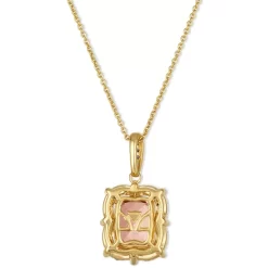 Cheapest 🎉 Le Vian Peach Morganite (1-1/2 Ct. T.w.) & Diamond (1/4 Ct. T.w.) 20 Adjustable Pendant Necklace In 14k Gold 👏 -Le Vian Shop unnamed file 539