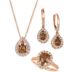 Discount 🥰 Le Vian Chocolate Diamond® & Nude Diamond™ Teardrop Earrings, Ring & Pendant Necklace Collection In 14k Rose Gold ⭐ -Le Vian Shop unnamed file 55
