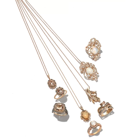 Cheapest ⭐ Le Vian Crazy Collection® Neapolitan Opal (2-9/10 Ct. T.w.), Peach Morganite (3-2/5 Ct. T.w.) And White Topaz (7/10 Ct. T.w.) Pendant Necklace In 14k Rose Gold, Created For Macy's ✔️ 6 Cheapest ⭐ Le Vian Crazy Collection® Neapolitan Opal (2-9/10 Ct. T.w.), Peach Morganite (3-2/5 Ct. T.w.) And White Topaz (7/10 Ct. T.w.) Pendant Necklace In 14k Rose Gold, Created For Macy's ✔️ - Image 4