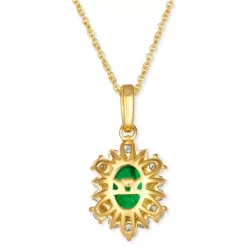 Cheap 👍 Le Vian Costa Smeralda Emeralds (7/8 Ct. T.w.) & Diamond (1/2 Ct. T.w.) Halo Adjustable 20 Pendant Necklace In 14k Gold No Color 👍 9 Cheap 👍 Le Vian Costa Smeralda Emeralds (7/8 Ct. T.w.) & Diamond (1/2 Ct. T.w.) Halo Adjustable 20 Pendant Necklace In 14k Gold No Color 👍 -Le Vian Shop unnamed file 553