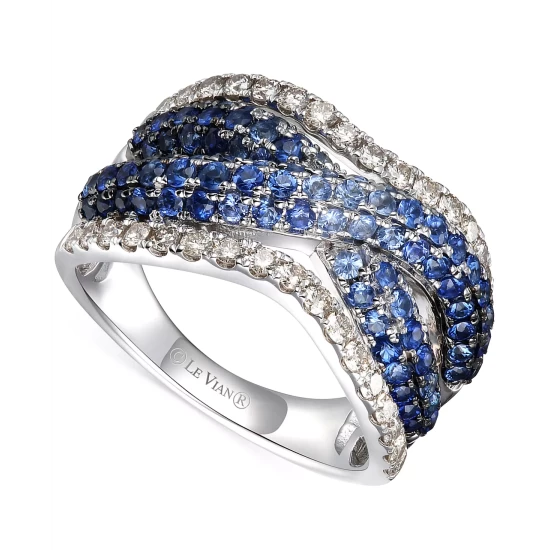 Best deal 🌟 Le Vian Multi-Gemstone (3/4 Ct. T.w.) & Nude Diamond (1/2 Ct. T.w.) Cluster 18 Pendant Necklace In 14k White Gold 🥰 3 Best deal 🌟 Le Vian Multi-Gemstone (3/4 Ct. T.w.) & Nude Diamond (1/2 Ct. T.w.) Cluster 18 Pendant Necklace In 14k White Gold 🥰