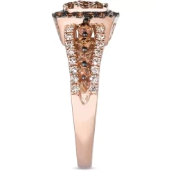 Wholesale ✨ Le Vian Chocolatier® Vanilla Pearl (4mm) & Chocolate Diamond Accent Ring In 14k Gold Yellow Gold ✔️