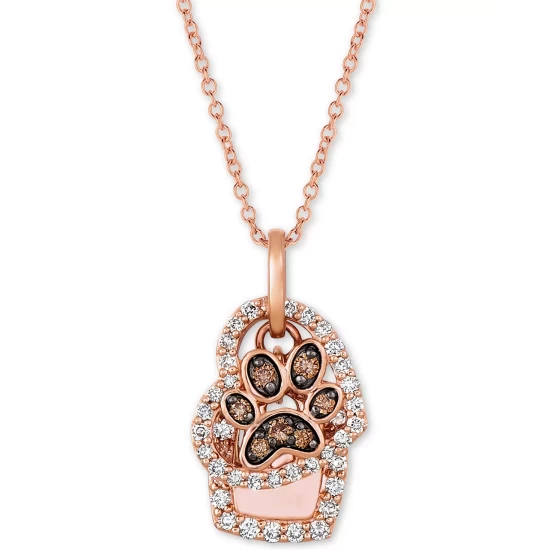 Top 10 🎁 Le Vian Chocolate Diamond & Vanilla Diamond Statement Ring (3/8 Ct. T.w.) In 14k Rose Gold 😀 3 Top 10 🎁 Le Vian Chocolate Diamond & Vanilla Diamond Statement Ring (3/8 Ct. T.w.) In 14k Rose Gold 😀