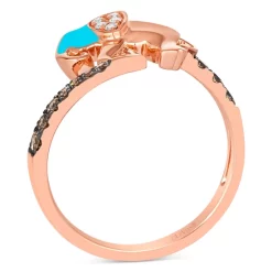 Best deal 🤩 Le Vian Chocolatier® Diamond Swirl Ring (1-1/8 Ct. T.w.) In 14k White Gold 🔔