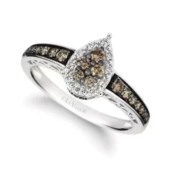 Best Sale ⌛ Le Vian Vanilla® Deco Estate™ Gold Diamond (3/8 Ct. T.w.) Band In 14k Gold No Color 👍