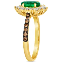 Best Pirce 🌟 Le Vian Chocolatier® Diamond Square Cluster 18 Pendant Necklace (7/8 Ct. T.w.) In 14k Rose Gold 🔥