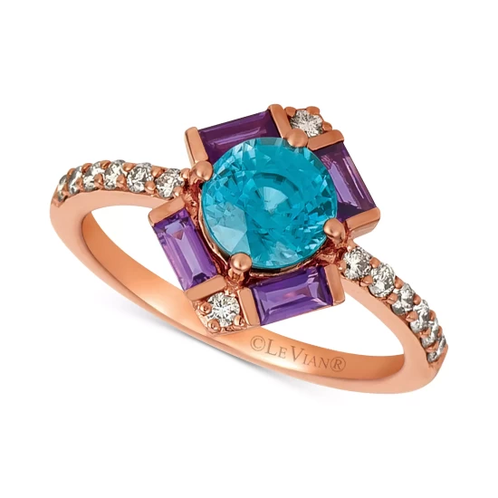 Budget ⭐ Le Vian Chocolatier® Diamond Pavé Statement Ring (1-3/8 Ct. T.w.) In 14k Rose Gold 😉 3 Budget ⭐ Le Vian Chocolatier® Diamond Pavé Statement Ring (1-3/8 Ct. T.w.) In 14k Rose Gold 😉