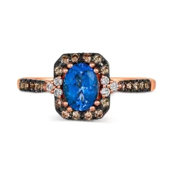 Coupon 👍 Le Vian Blueberry Tanzanite (3/4 Ct. T.w.) & Diamond (1/4 Ct. T.w.) In 14k Rose Gold 🔔 -Le Vian Shop unnamed file 630