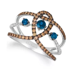 Buy 😍 Le Vian Cinnamon Citrine (4-1/4 Ct. T.w.), Nude Diamond (5/8 Ct. T.w.) & Chocolate Diamond (1/5 Ct. T.w.) Statement Ring In 14k Gold 14k Honey Gold Ring 🔔