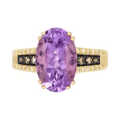 Best Sale ⌛ Le Vian Grape Amethyst (3-7/8 Ct. T.w.) & Diamond (1/5 Ct. T.w.) Statement Ring In 14k Gold 🥰 -Le Vian Shop unnamed file 642
