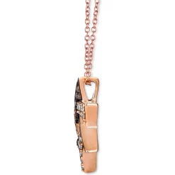 New 👍 Le Vian Chocolate Diamond (1/4 Ct. T.w.) & Nude Diamond (1/4 Ct. T.w.) Interlocking Heart Ring In 14k Rose, Yellow Or White Gold ❤️ -Le Vian Shop unnamed file 654