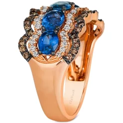 Buy 🧨 Le Vian Raspberry Rhodolite (1-1/3 Ct. T.w.) & Diamond (5/8 Ct. T.w.) Heart Pendant Necklace In 14k Gold, 18 + 2 Extender Yellow Gold 🛒