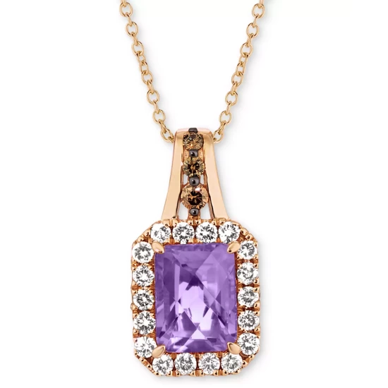 Flash Sale 🎁 Le Vian Diamond Square Cluster 18 Pendant Necklace (3/8 Ct. T.w.) In 14k White Gold 🛒 3 Flash Sale 🎁 Le Vian Diamond Square Cluster 18 Pendant Necklace (3/8 Ct. T.w.) In 14k White Gold 🛒