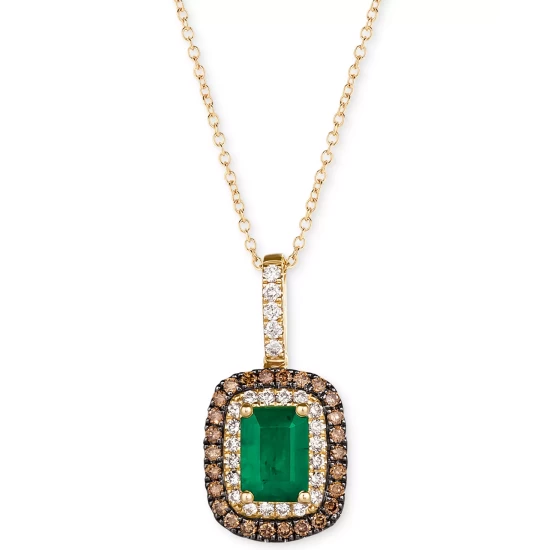 Best Pirce 🔔 Le Vian Raspberry Rhodolite (1-3/8 Ct. T.w.) & Diamond (1/3 Ct. T.w.) Adjustable 20 Pendant Necklace In 14k Rose Gold 🎁 4 Best Pirce 🔔 Le Vian Raspberry Rhodolite (1-3/8 Ct. T.w.) & Diamond (1/3 Ct. T.w.) Adjustable 20 Pendant Necklace In 14k Rose Gold 🎁 - Image 2