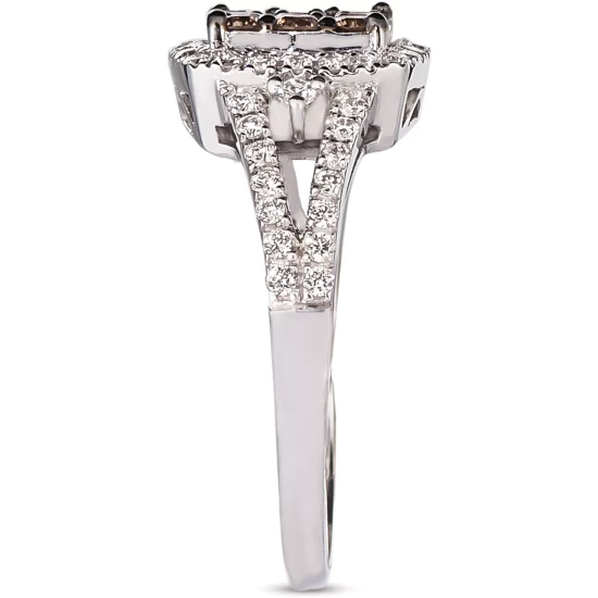 Best Pirce 🤩 Le Vian Passion Ruby (1/4 Ct. T.w.) & Diamond (3/4 Ct. T.w.) Halo Ring In 14k Gold ✨ 6 Best Pirce 🤩 Le Vian Passion Ruby (1/4 Ct. T.w.) & Diamond (3/4 Ct. T.w.) Halo Ring In 14k Gold ✨ - Image 4