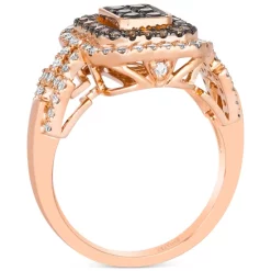 Flash Sale 🛒 Le Vian Chocolatier® Men's Chocolate Diamond Band (1/2 Ct. T.w.) In 14k Gold 🔔