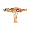 Deals 🔥 Le Vian Chocolate Diamond® & Vanilla Diamond® Bolo Bracelet (3/4 Ct. T.w.) In 14k Rose Gold 🔥