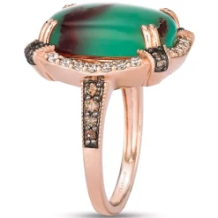 Best deal 🎁 Le Vian Raspberry Rhodolite (1-1/3 Ct. T.w.) & Diamond (1/2 Ct. T.w.) Ring In 14k Rose Gold 🔔