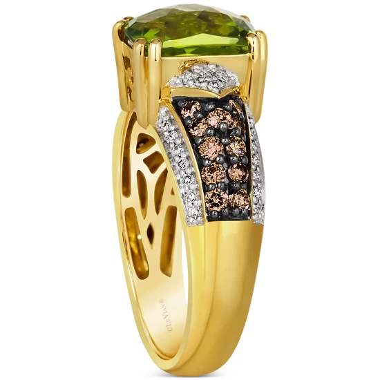 Buy ✔️ Le Vian Chocolate Diamond (1/4 Ct. T.w.) & Nude Diamond (1/4 Ct. T.w.) Halo Ring In 14k Gold Yellow Gold 😉 4 Buy ✔️ Le Vian Chocolate Diamond (1/4 Ct. T.w.) & Nude Diamond (1/4 Ct. T.w.) Halo Ring In 14k Gold Yellow Gold 😉 - Image 2