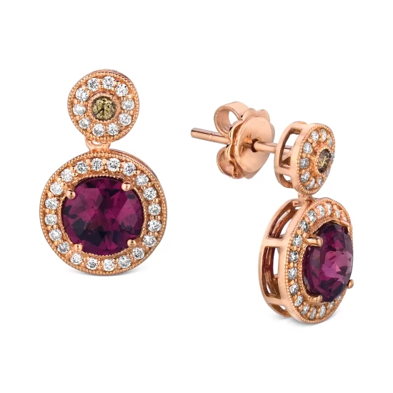 Buy ✔️ Le Vian Chocolate Diamond (1/4 Ct. T.w.) & Nude Diamond (1/4 Ct. T.w.) Halo Ring In 14k Gold Yellow Gold 😉 6 Buy ✔️ Le Vian Chocolate Diamond (1/4 Ct. T.w.) & Nude Diamond (1/4 Ct. T.w.) Halo Ring In 14k Gold Yellow Gold 😉 - Image 4