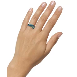 Discount ❤️ Le Vian Blueberry Sapphire (1 Ct. T.w.) & Forest Green Tsavorite (1/2 Ct. T.w.) Openwork Statement Ring In 14k White Gold 🤩 -Le Vian Shop unnamed file 782