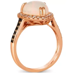 Coupon 👍 Le Vian Neopolitan Opal (1-7/8 Ct. T.w.) & Diamond (1/3 Ct. T.w.) Heart Ring In 14k Rose Gold 😀 -Le Vian Shop unnamed file 790
