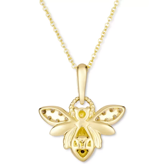 Top 10 🔥 Le Vian Nude Diamond (1/5 Ct. T.w.) & Blackberry Diamond (1/10 Ct. T.w.) 18 Pendant Necklace In 14k Gold Yellow Gold 🎁 6 Top 10 🔥 Le Vian Nude Diamond (1/5 Ct. T.w.) & Blackberry Diamond (1/10 Ct. T.w.) 18 Pendant Necklace In 14k Gold Yellow Gold 🎁 - Image 4