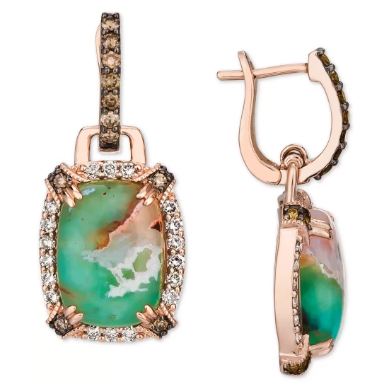 Best reviews of ✔️ Le Vian Crème Brûlée® Aquaprase 🍬 Candy & Diamond (1-1/20 Ct. T.w.) Drop Earrings In 14k Rose Gold 🎉 5 Best reviews of ✔️ Le Vian Crème Brûlée® Aquaprase 🍬 Candy & Diamond (1-1/20 Ct. T.w.) Drop Earrings In 14k Rose Gold 🎉 - Image 3