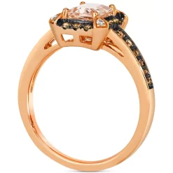 Best Pirce 🧨 Le Vian Baguette Frenzy Diamond Double V Ring (1/2 Ct. T.w.) In 14k Rose Gold 💯