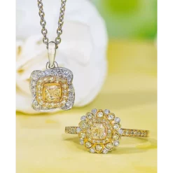 Wholesale ✨ Le Vian Sunny Yellow Diamond (1/2 Ct. T.w.) & Vanilla Diamond Accent Starflower Ring In Platinum & 14k Gold Platinum & 14k Honey Gold ❤️ -Le Vian Shop unnamed file 837