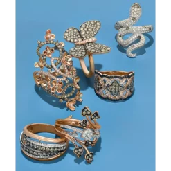 Hot Sale ✔️ Le Vian Chocolate Diamond (1/2 Ct. T.w.) & Nude Diamond (3/8 Ct. T.w.) Halo Ring In 14k Rose & White Gold Two Tone 🌟 -Le Vian Shop unnamed file 872