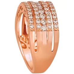 Cheap 🤩 Le Vian Sapphire (1/4 Ct. T.w.) & Diamond (1/4 Ct. T.w.) Ring In 14k Rose Gold (Also Available In Emerald) 🤩