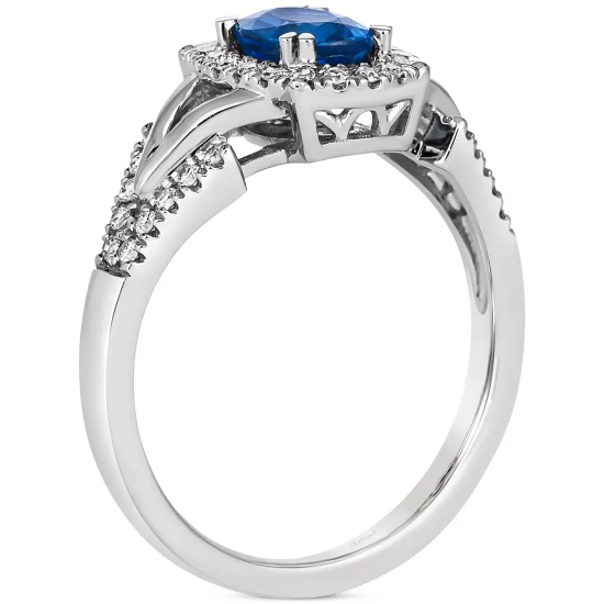 Cheap ❤️ Le Vian Couture® Blueberry Sapphire (3/4 Ct. T.w.) & Vanilla Diamond (1/4 Ct. T.w.) In Platinum 95% Platinum Ring 0.29 Dia 0.70 Sa 🤩 6 Cheap ❤️ Le Vian Couture® Blueberry Sapphire (3/4 Ct. T.w.) & Vanilla Diamond (1/4 Ct. T.w.) In Platinum 95% Platinum Ring 0.29 Dia 0.70 Sa 🤩 - Image 4