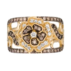Best deal ✔️ Le Vian Nude Diamond & Chocolate Diamond Flower Statement Ring (7/8 Ct. T.w.) In 14k Gold Yellow Gold 🔥 -Le Vian Shop unnamed file 895