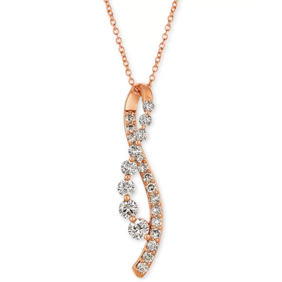 Deals 🎉 Le Vian Emerald (3/4 Ct. T.w.) & Diamond (1/3 Ct. T.w.) Adjustable Pendant Necklace In 14k Gold 😍 3 Deals 🎉 Le Vian Emerald (3/4 Ct. T.w.) & Diamond (1/3 Ct. T.w.) Adjustable Pendant Necklace In 14k Gold 😍