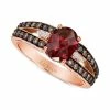 Cheapest ✔️ Le Vian Raspberry Rhodolite (1-3/8 Ct. T.w.) & Diamond (3/8 Ct. T.w.) Split Shank Ring In 14k Rose Gold ✨ -Le Vian Shop unnamed file 939