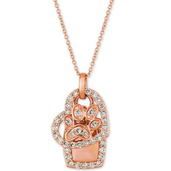 Best reviews of ✨ Le Vian Nude™ Diamond Heart & Paw 20 Pendant Necklace (1/3 Ct. T.w.) In 14k Rose Gold ⌛ 3 Best reviews of ✨ Le Vian Nude™ Diamond Heart & Paw 20 Pendant Necklace (1/3 Ct. T.w.) In 14k Rose Gold ⌛
