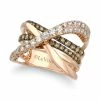 Wholesale 🛒 Le Vian Chocolatier® Chocolate Diamond (5/8 Ct. T.w.) & Vanilla Diamond® (5/8 Ct. T.w.) Statement Ring In 14k Rose Gold ✨ -Le Vian Shop unnamed file 964
