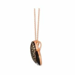 Brand new 🤩 GODIVA X Le Vian® Chocolate Enamel Ganache Heart Pendant Necklace Featuring Chocolate Diamond (1-3/8 Ct. T.w.) & Enamel Pavé In 14k Rose Gold 14k Strawberry Gold Pendant 😉 -Le Vian Shop unnamed file 970
