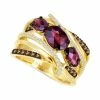 Outlet 🛒 Le Vian Raspberry Rhodolite (1-7/8 Ct. T.w.) & Diamond (3/8 Ct. T.w.) Statement Ring In 14k Gold 😉 -Le Vian Shop unnamed file 989